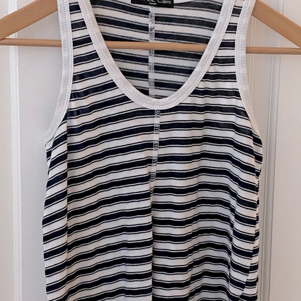 Striped Women’s Tank Top Shirt